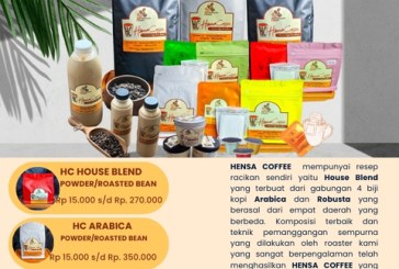 Keren! Dibina Kadin, Hensa Coffee Berhasil Tembus Pasar Malaysia