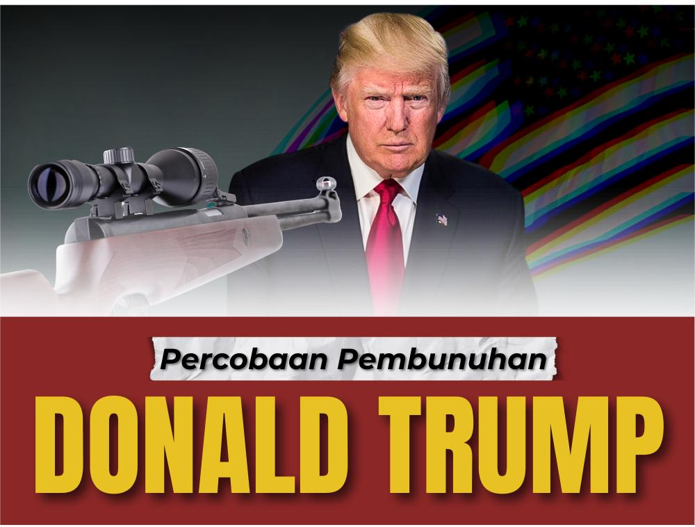 INFOGRAFIS: Donald Trump Lolos dari Maut