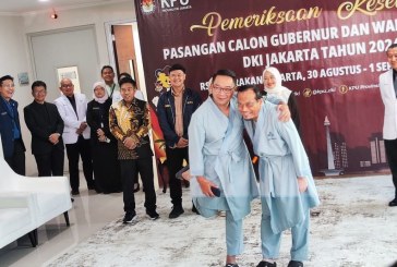 RK-Suswono Jalani Tes Kesehatan Narkoba-Psikologi di RSUD Tarakan