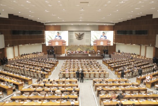 Paripurna DPR Sahkan RUU Kementerian Negara-Wantimpres RI, Dihadiri 48 Legislator