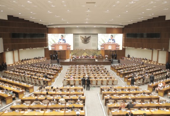 Paripurna DPR Sahkan RUU Kementerian Negara-Wantimpres RI, Dihadiri 48 Legislator