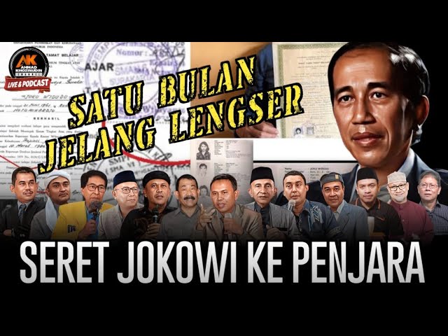 Inilah Kelompok Advokat Tuntut Jokowi ke Penjara