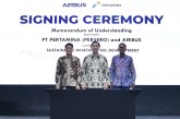 Pertamina dan Airbus Bangun Kerja Sama Jajaki Peluang Pengembangan SAF di Indonesia