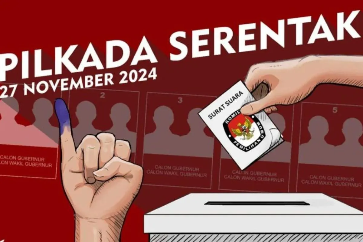 Pilkada 2024 Diikuti 1.533 Paslon, 37 Lawan Kotak Kosong