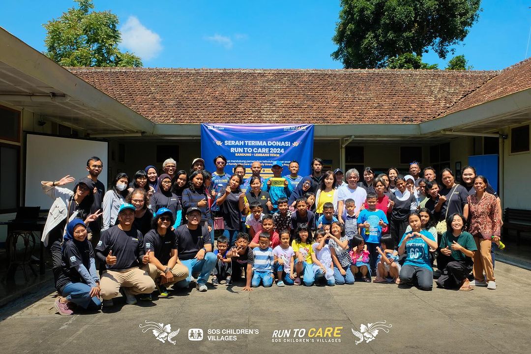 Run to Care 2024 Bandung-Lembang Berhasil Kumpulkan Donasi Dukung Program Pengasuhan 157 Anak