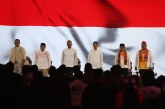 Debat Perdana Paslon Gubernur dan Wagub Jakarta 2024 di JIEXpo Kemayoran