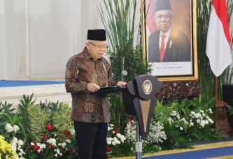 Ma’ruf Amin: Ekonomi Syariah Jadi Arus Baru yang Menguatkan Ketahanan Ekonomi Nasional