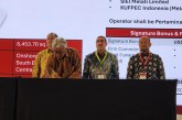 Konsorsium PHE, Sinopec, dan KUFPEC Tandatangani PSC Wilayah Kerja Melati  